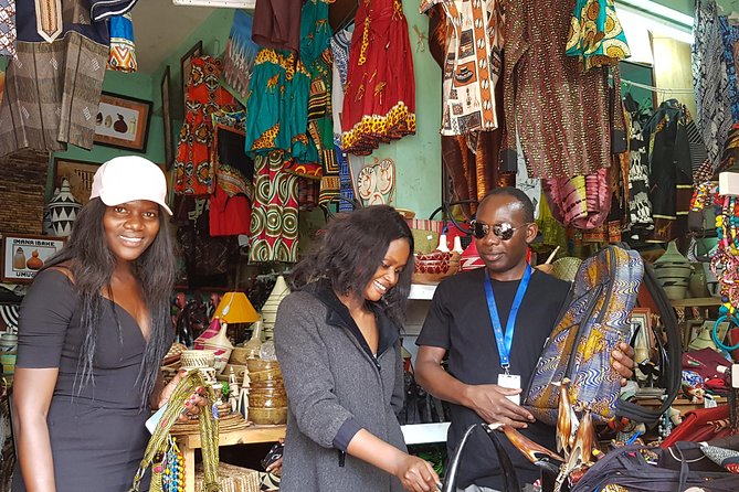 Kigali City Sightseeing - Stop 3 and 5: Uzuri K&Y workshop is paused, but the showroom is still the point