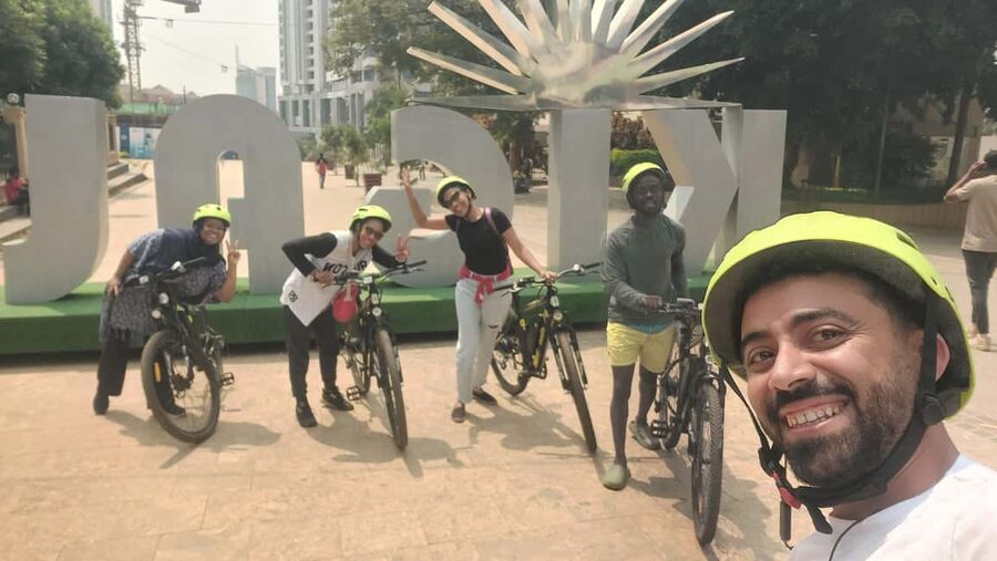 Kigali E-Bike City Tour with Breakfast - Breakfast Mid-Tour: Fresh Bread, Hummus, Falafel, and More