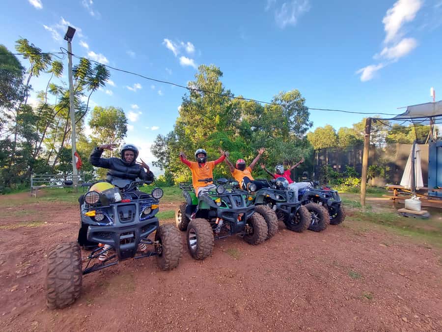 Kigali: Quad Bike Ride on Dirt Roads - The route you can expect: dirt roads, a village stretch, and small animal sightings
