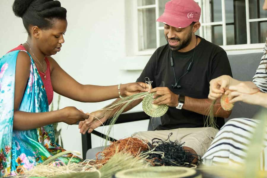 Kigali: Traditional Basket Weaving in a Garden - The Teaching Style: Slow Enough to Learn, Helpful Enough to Finish