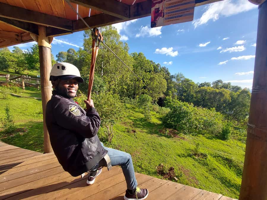 Kigali: Zip-line Experience in Mount Kigali - Safety first: certified guides and safety equipment you get on site